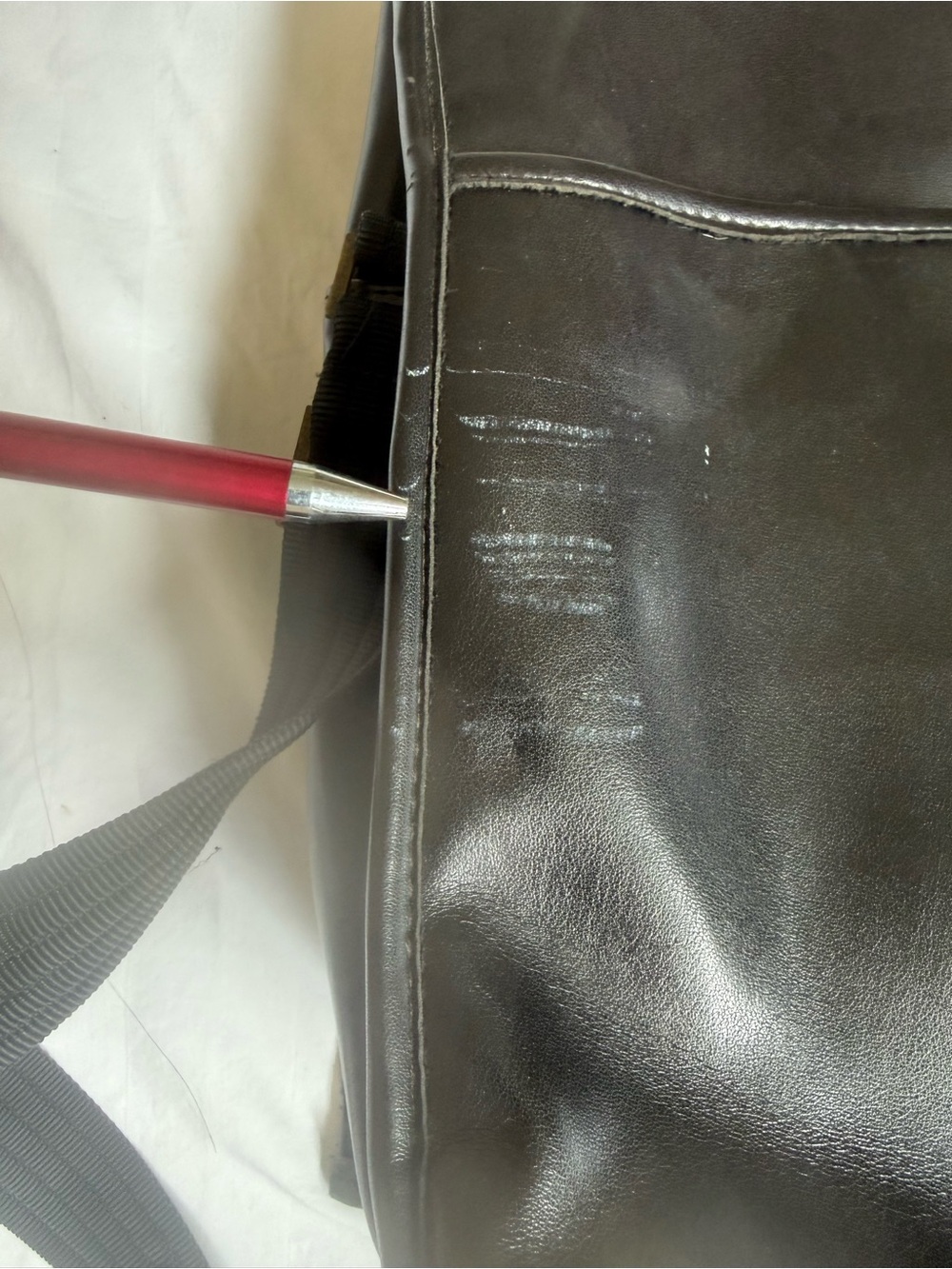 Buxton Black Soft Leather Men’s Organizer Briefcase in pristine condition. - Picture 7 of 16